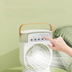 Five-Hole Spray Air Conditioning Fan Rechargeable Mobile