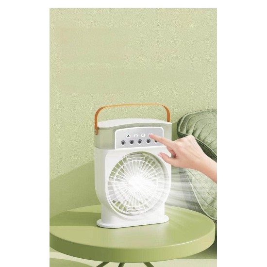 Five-Hole Spray Air Conditioning Fan Rechargeable Mobile