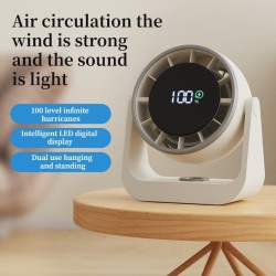 Small Fan Desktop Silent Cooling Air Conditioner Office Dormitory Circulating Charging Fan