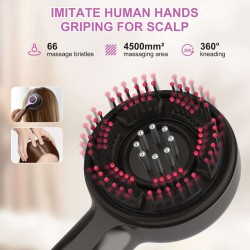 Scalp Massage Comb Red Light Instrument To Prevent Hair Loss And Healthy Hair Comb Head Medicine Applicator Liquid Guide Comb