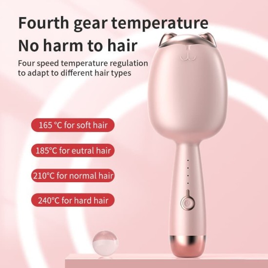 32Mm Egg Roll Curling Iron Large Water Wave Long-Lasting No Damage To Hair Lazy Big Wave Cat Claw Perm