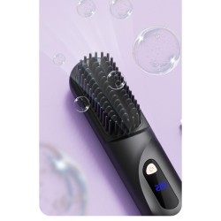 Multifunctional Straight Hair Comb Straight And Curly Dual-Purpose Negative Ion Wireless Hair Straightener Soft Hair Care