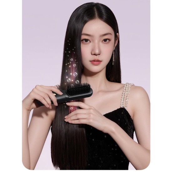 Multifunctional Straight Hair Comb Straight And Curly Dual-Purpose Negative Ion Wireless Hair Straightener Soft Hair Care