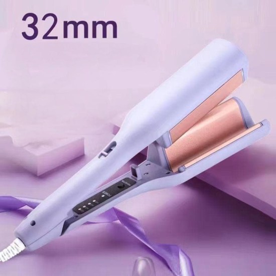 French Deep V Egg Roll Water Ripple Big Wave 32Mm Big Curl