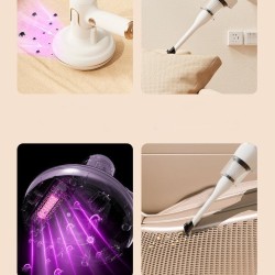 Wireless mite removal device Small car vacuum cleaner UV sterilizer Machine tool vacuum cleaner