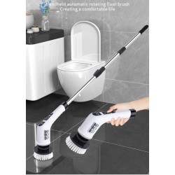 Electric Multi-Function Cleaning Brush Household Kitchen Bathroom Toilet Floor Manual Powerful Cleaning