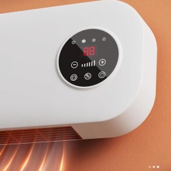 Heater household electric heater wall mounted heat fan energy saving fast heating whole house heater drying