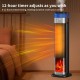Heater Voice Humidifier Heater Intelligent Vertical Simulation Flame Electric Heater Ptc Heater