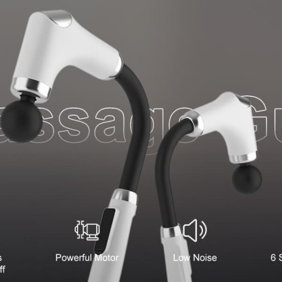 Elbow Fascia Gun Long Handle Full Body Massager Meridian Massager Massage Probe