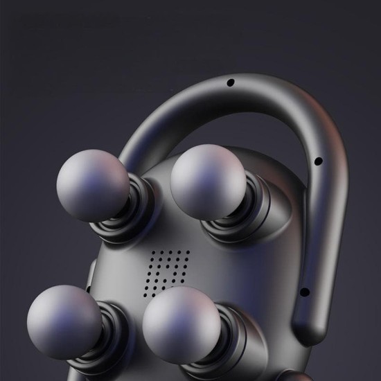 Four-Head Fascia Gun Rechargeable Muscle Massager Fascia Gun Massage Gun Neck Mask Gun