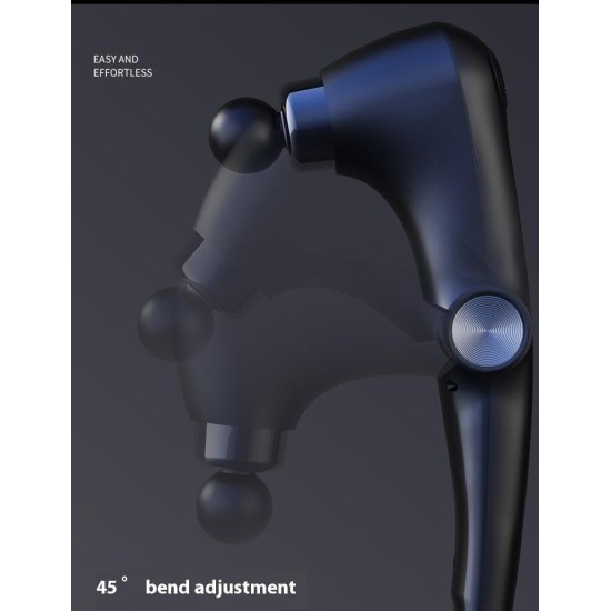 Split Pull Band Fascia Gun 12-Speed Frequency Button Adjustment Digital Display Professional-Grade Relaxation Full Body Massage